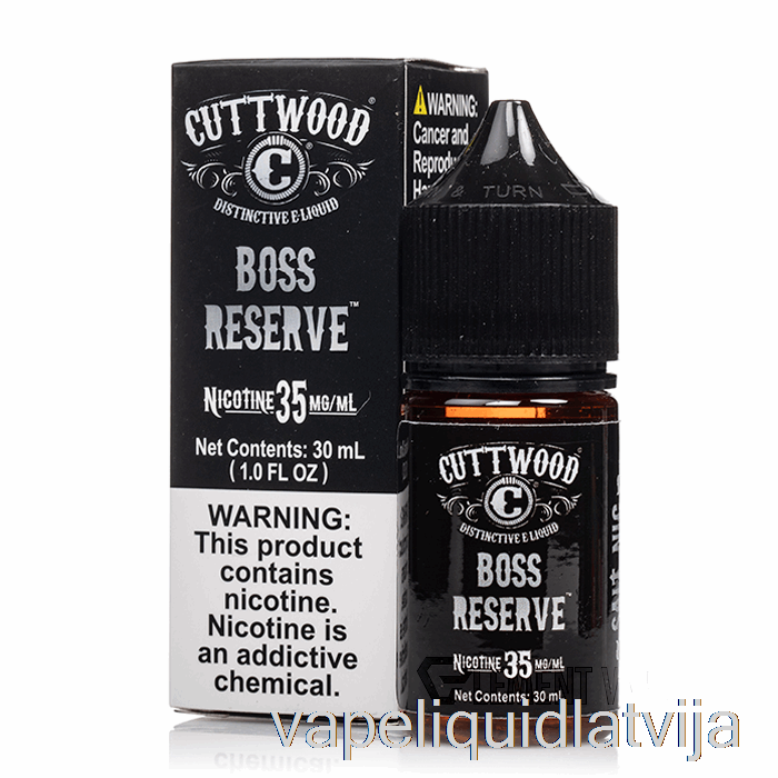 Boss Rezerve - Cuttwood Salts - 30ml 50mg Vape šķidrums